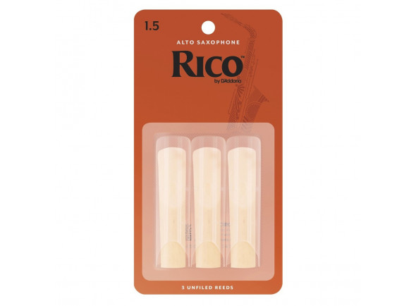 D´Addario Woodwinds Rico Alto Sax 1.5 3-Pack